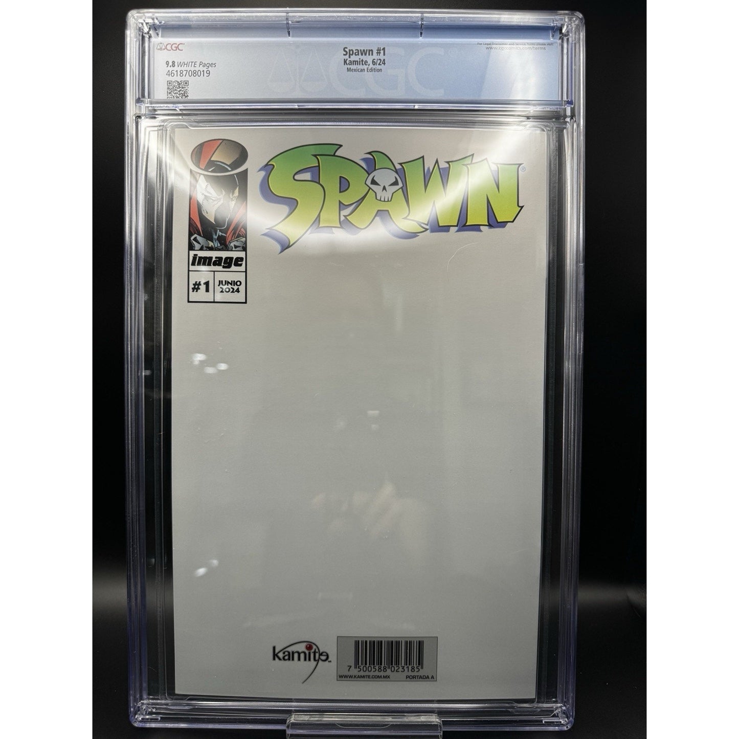 2024 SPAWN #1 Kamite Mexican Edition VARIANT COVER CGC 9.8