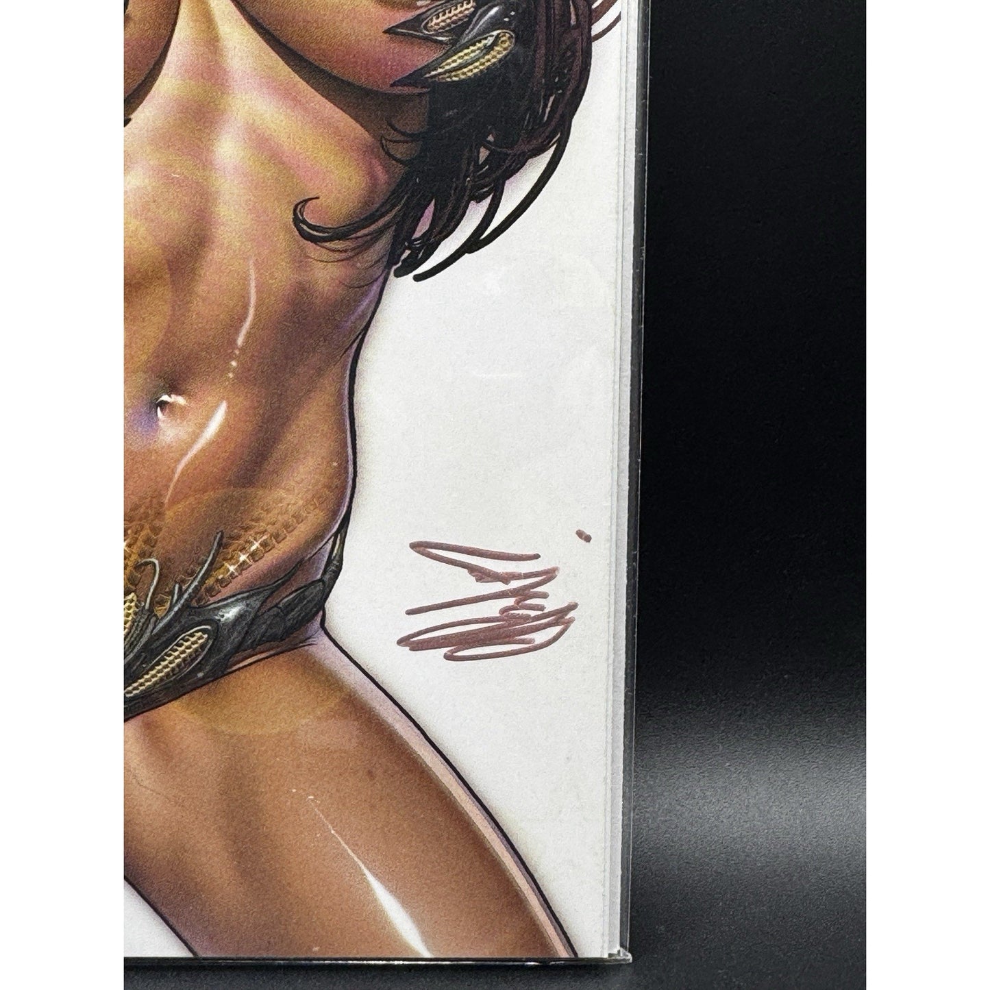 Witchblade #16 Blind Bag Cedric Poulat Virgin SIGNED w/COA (LTD 100 Copies)