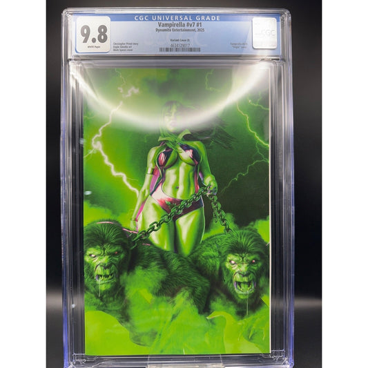 Vampirella v7 #1 - CGC 9.8 - Mark Spears Variant ZL - Dynamite Entertainment