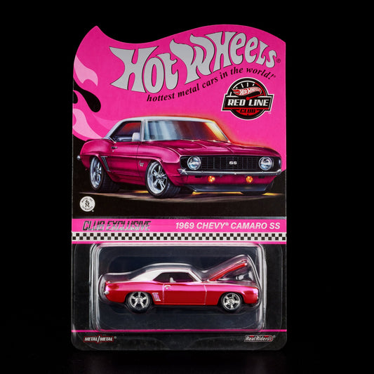 Hot Wheels RLC Exclusive 1969 Chevy Camaro SS - Pink