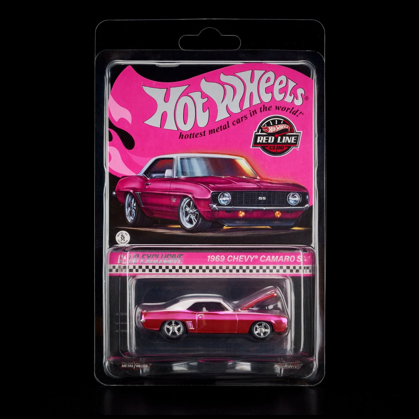 Hot Wheels RLC Exclusive 1969 Chevy Camaro SS - Pink