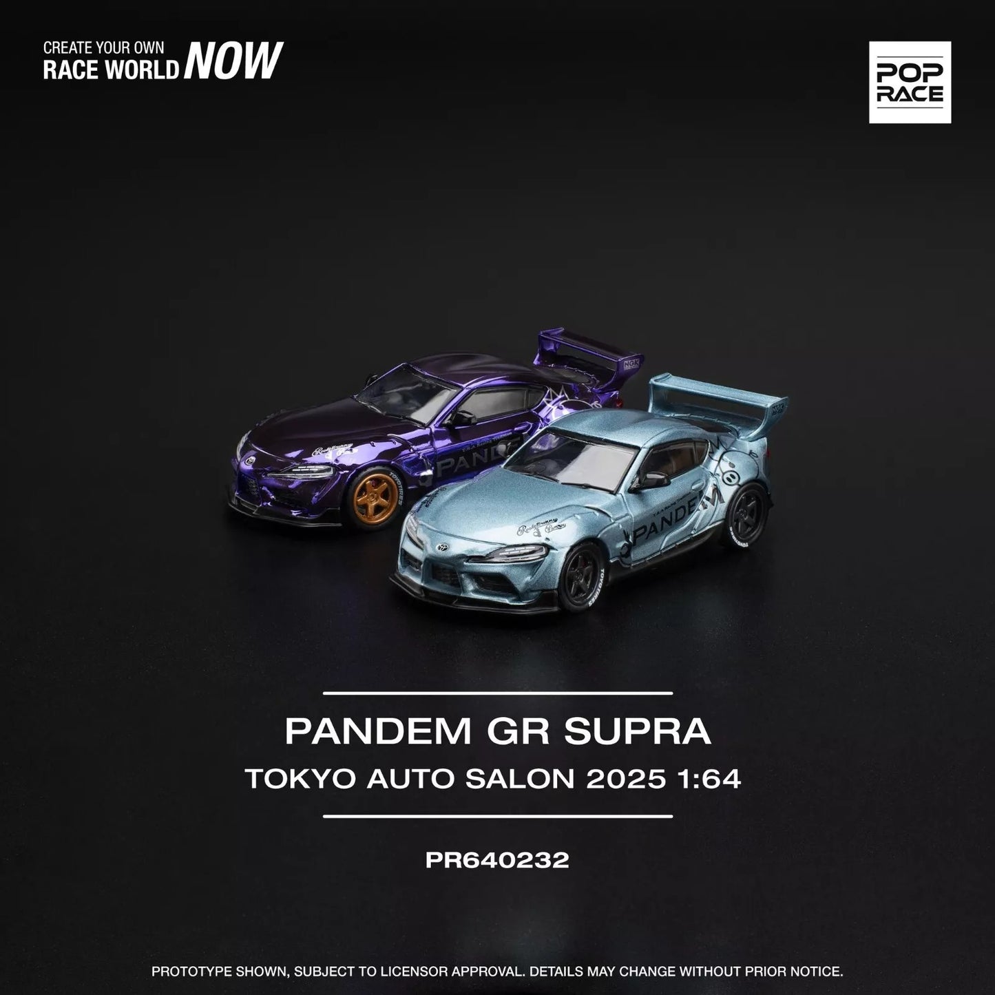 Pop Race Pandem GR Supra Tokyo Auto Salon 2025 PR64-232
