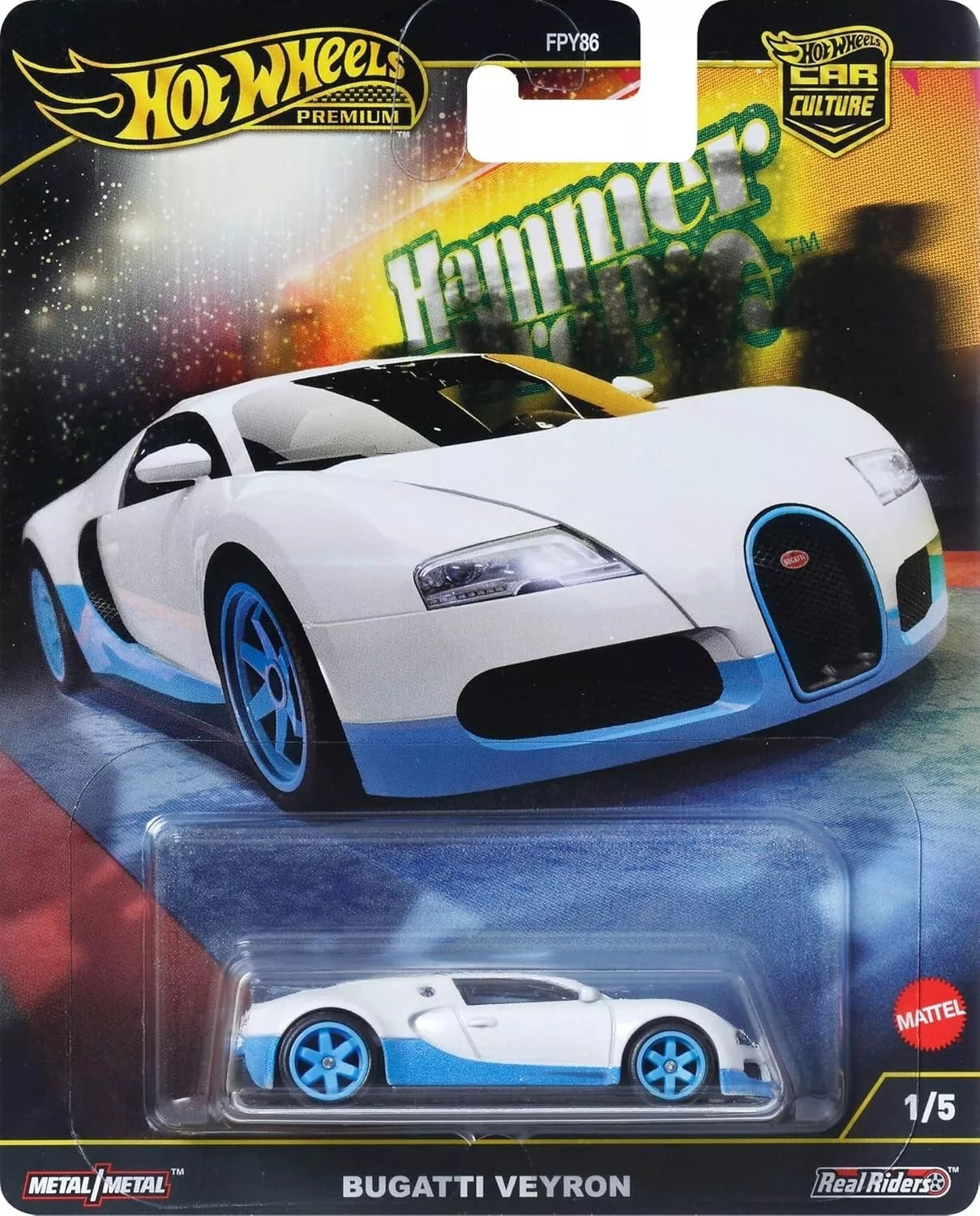 2025 Hot Wheels Premium Car Culture Hammer Drop Complete Set of 5, FPY86-961F