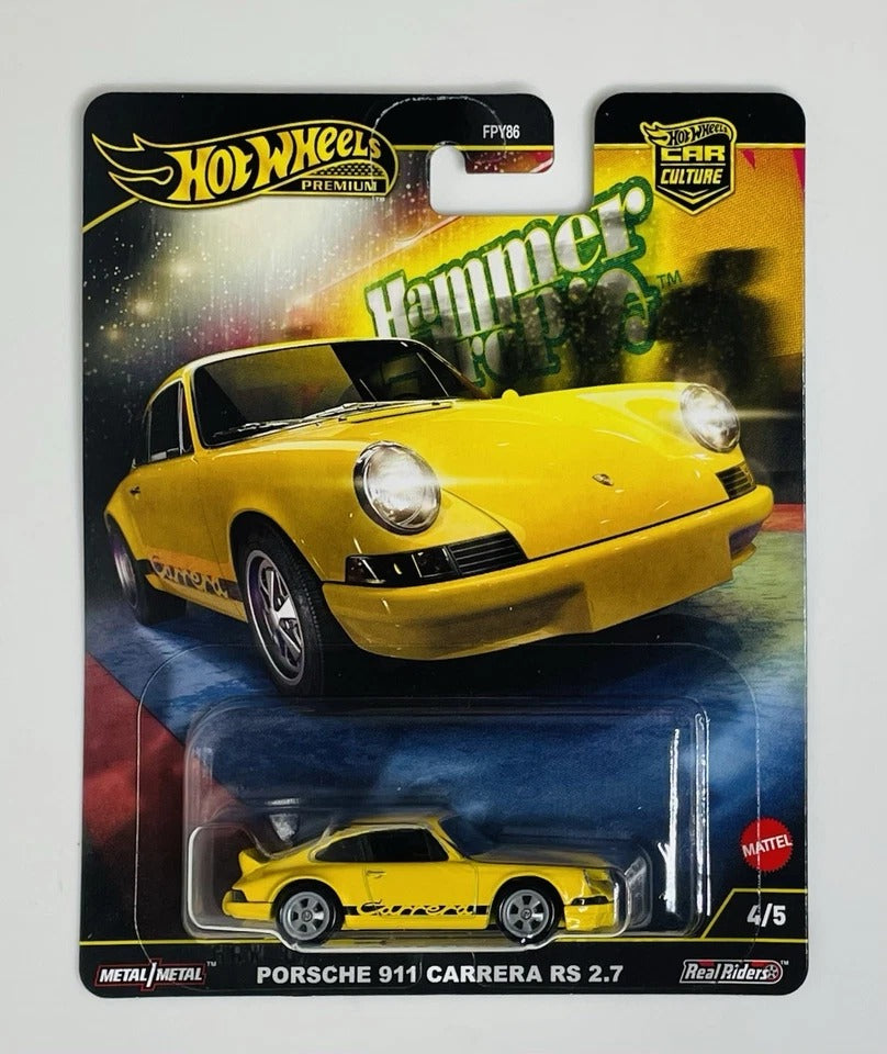 2025 Hot Wheels Premium Car Culture Hammer Drop Complete Set of 5, FPY86-961F