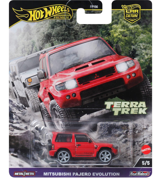 2024 Hot Wheels Premium Car Culture "Terra Trek" - Mitsubishi Pajero Revolution