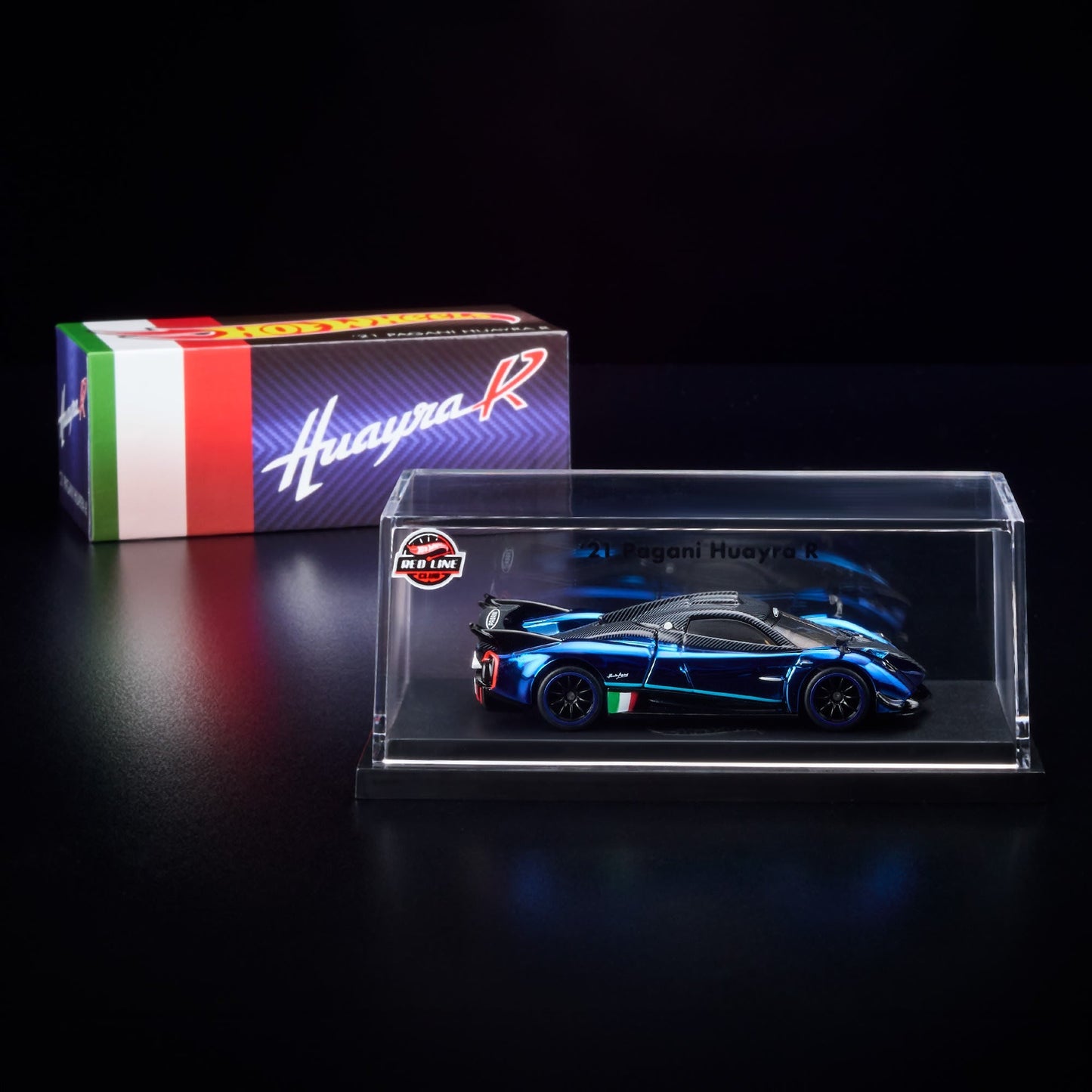 Hot Wheels RLC Exclusive 2021 Pagani Huayra R - Blue